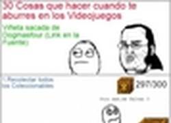 Enlace a 30 Cosas que hacer cuando te aburres en los videojuegos