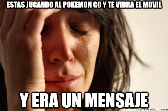 Meme_otros - Maldita sea, no hay ningún Pokémon :(