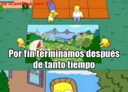 Enlace a Homer haciendo un Turn Down For What