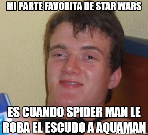 aquaman,escudo,spider man,star wars