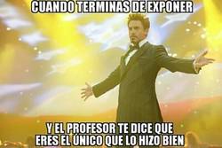 Enlace a Esa incomparable sensación de superioridad