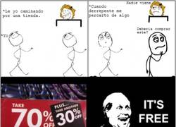 Enlace a ¿Para que ponerlo a mitad de precio cuando puede directamente quitarle el precio?