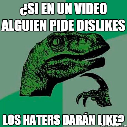dislikes,haters,likes