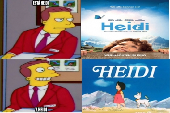 Cine,Heidi 2016,Heidi anime 1974,Película,Serie