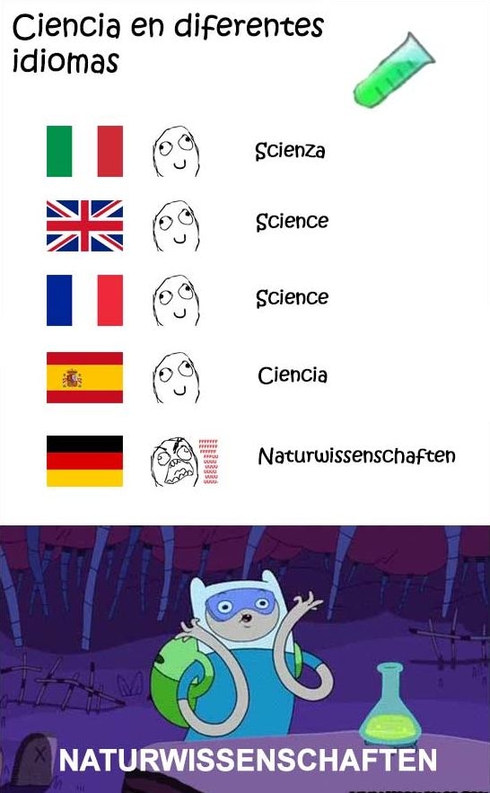 alemán,ciencia,idiomas