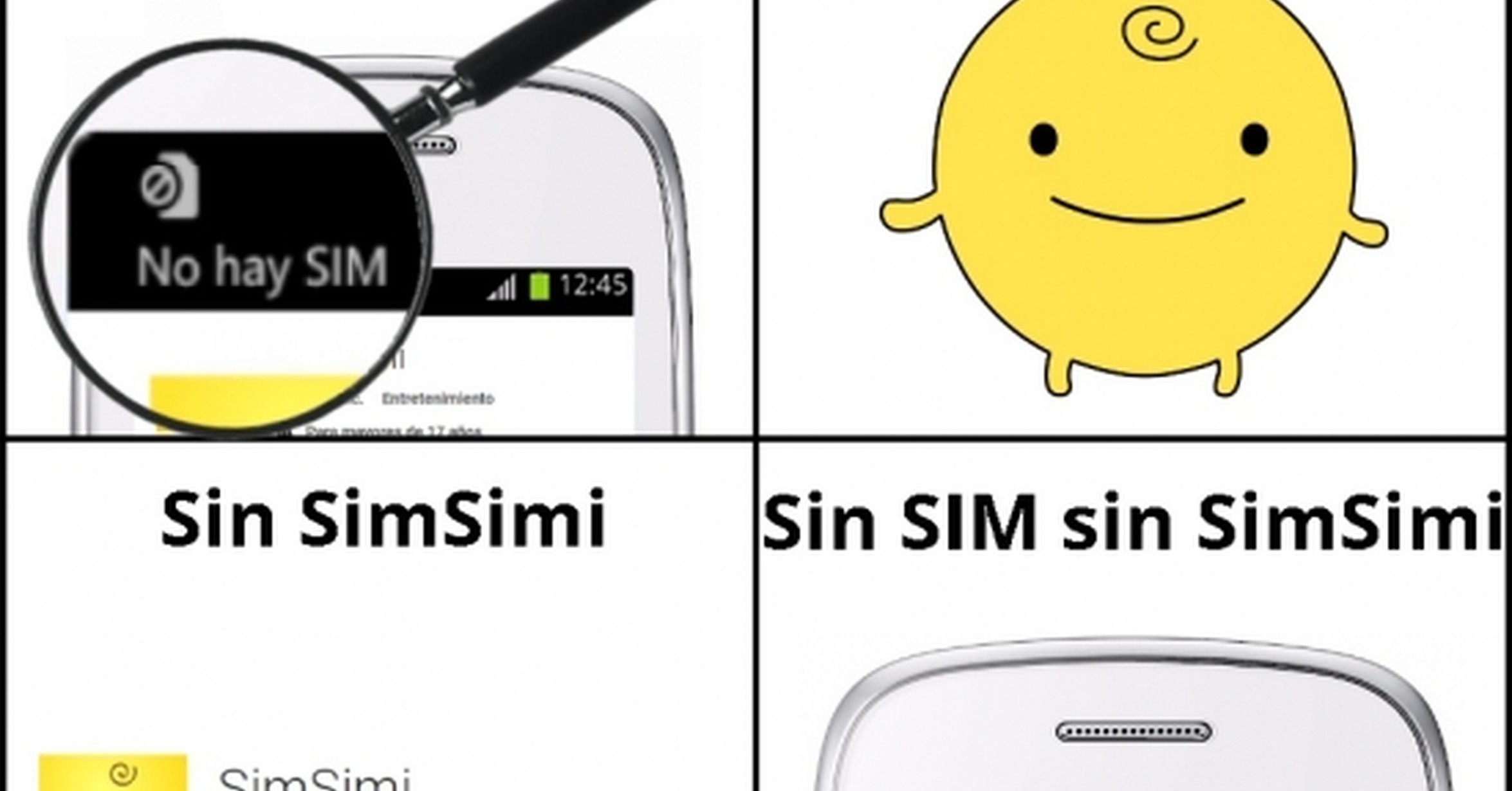 Cuánto cabrón / Ni SIM ni SimSimi