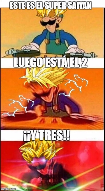 Meme_otros - Luigi Ball Z