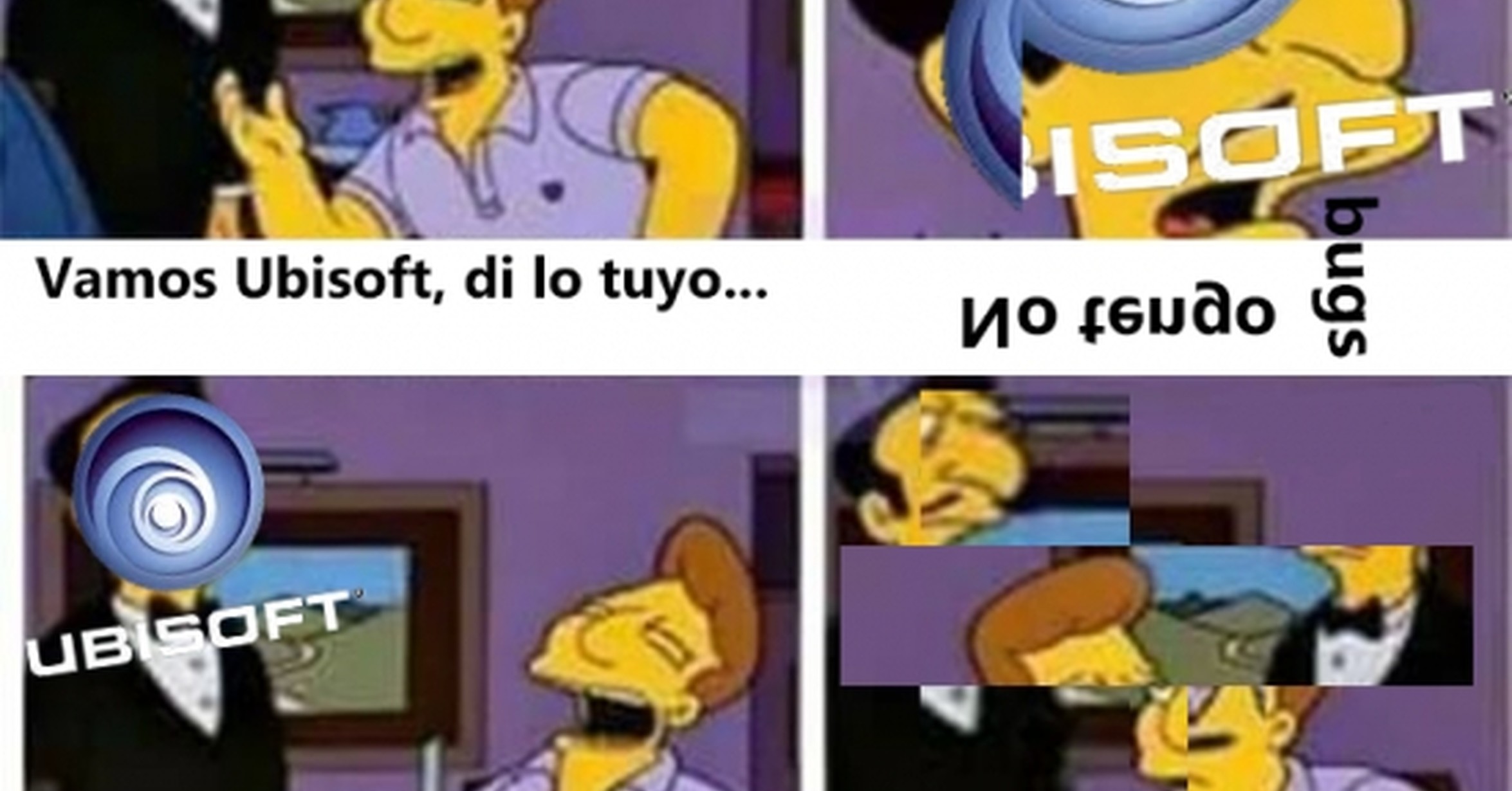 Cuánto cabrón / Esos de Ubisoft no aprenden