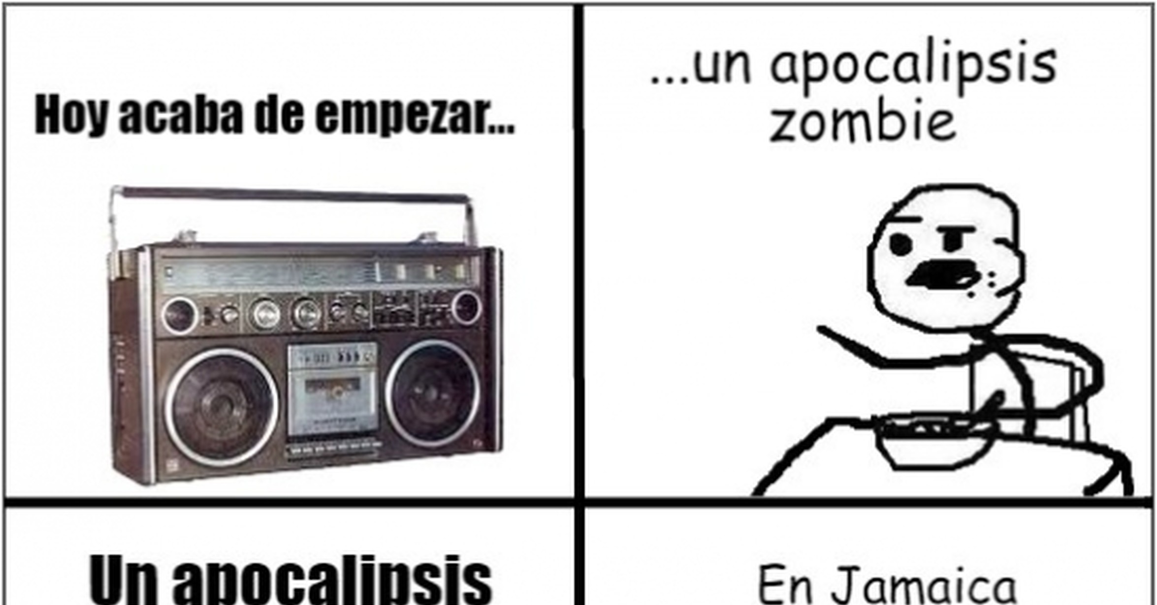 Cuánto cabrón / Un apocalipsis zombie en Jamaica