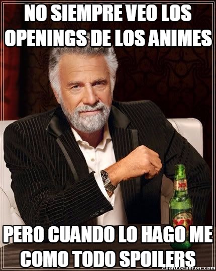 animes,openings,spoilers