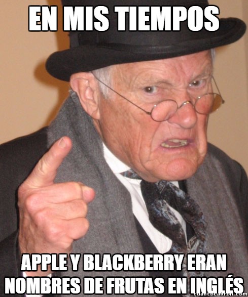 apple,blackberry,celulares,en mis tiempos,marcas