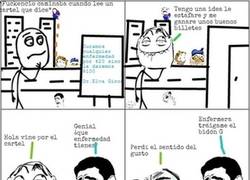 Enlace a No es bueno intentar trollear a un troll