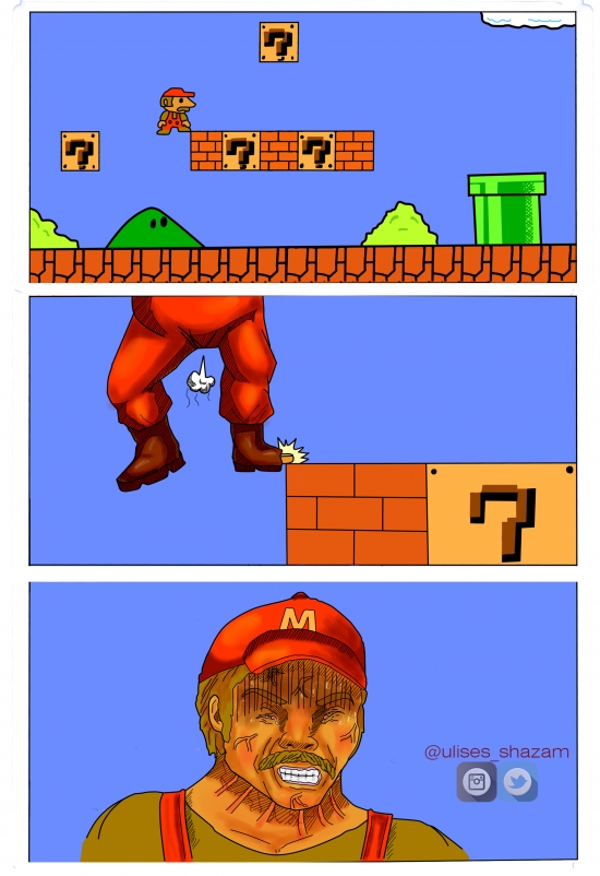 Allthethings - Mario sufre mientras tú te diviertes