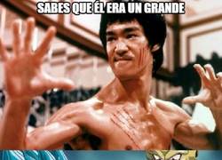 Enlace a ¡Él si era un luchador!