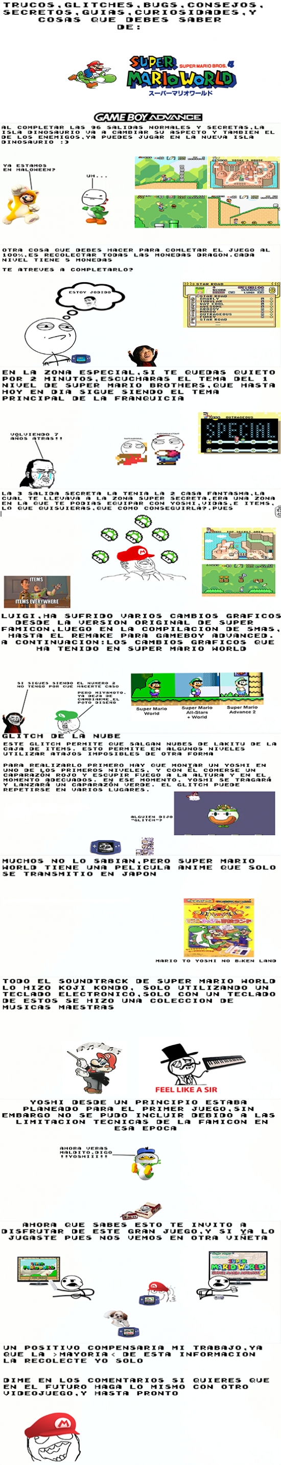 Mix - Super Mario World y sus secretos