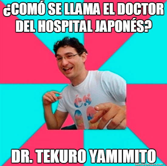 Chiste,Doctor,Hospital,Japón