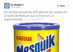 Enlace a Encuentran un cuarto de kilo de cocaína en un bote de Nesquik e internet se llena de memes