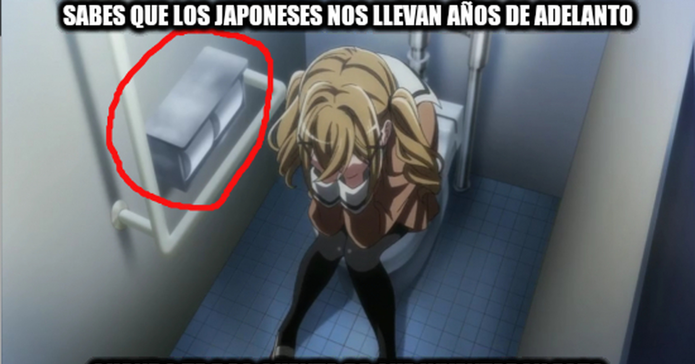 Cuánto cabrón / Así ya no habrá más problemas con el papel de baño