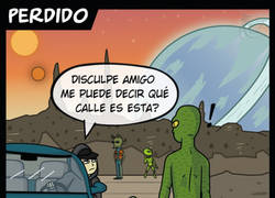 Enlace a Perdido en un sitio desconocido