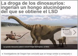 Enlace a Dinosaurios y drogas