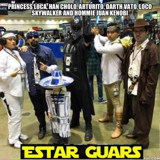 latinos,personajes,Star wars