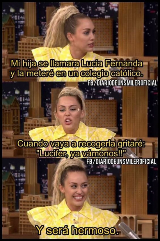 Otros - La broma de Miley Cyrus
