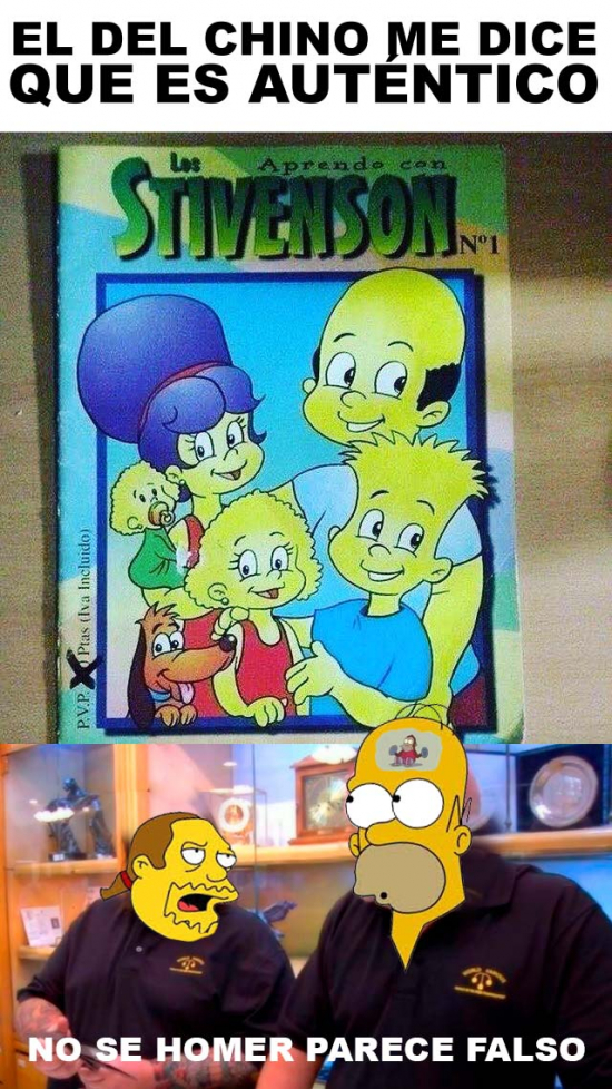 falso,Simpsons,Stivenson