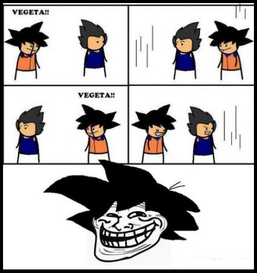 Goku,Lol,Teletransportación,Vegeta
