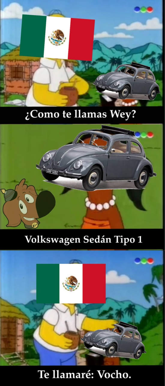 Latinoamerica,Mexico,traduccion,Vocho,volkswagen