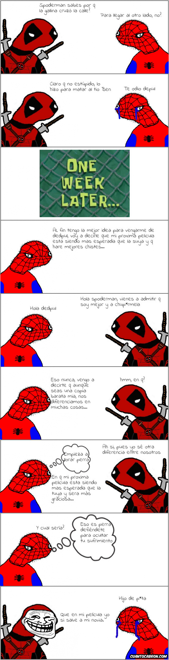 Spiderman_yisus - ¡Chimichangas!