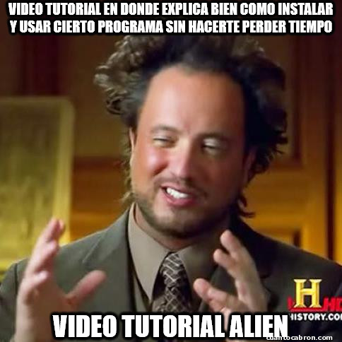 Aliens,explicar,instalar,PC,perder,programa,tiempo,tutorial,usar,video,video tutorial