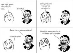 Enlace a Cuando tu padre se toma a broma tu futuro...