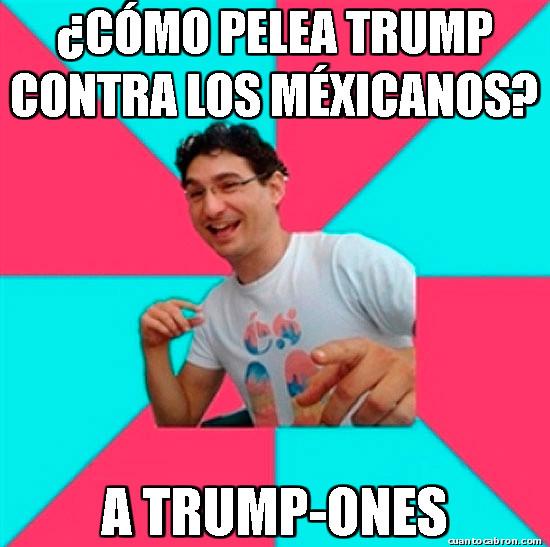 méxicanos,pelea,Trump