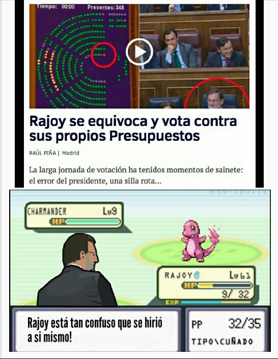confuso,España,genius,pokemon,Rajoy