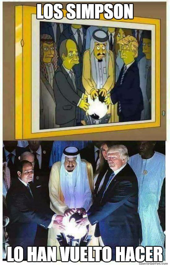 Meme_otros - Los Simpson son diabólicos