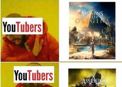 Enlace a Como quieren los youtubers que sea el nuevo Assassins Creed