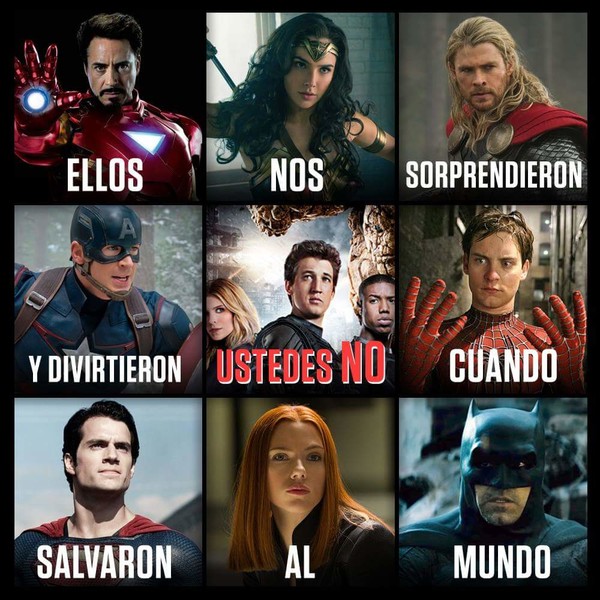 4 fantásticos,Héroes,Iron Man,Thor,Viuda Negra