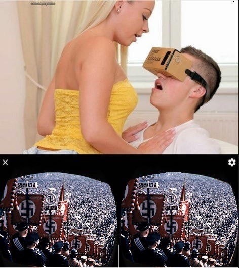 Meme_otros - La realidad virtual es lo mejor para ver tus deseos