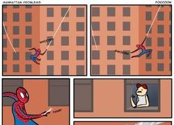 Enlace a Los problemas de andar como Spiderman