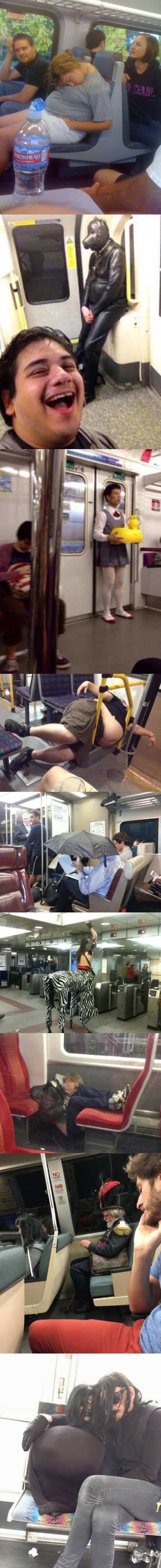 Meme_otros - Mientras tanto, en el metro al que nunca te subes...