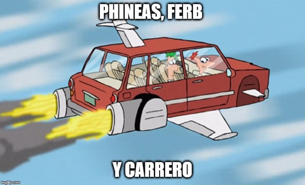 Meme_otros - Phineas y Ferb homenajea a un grande