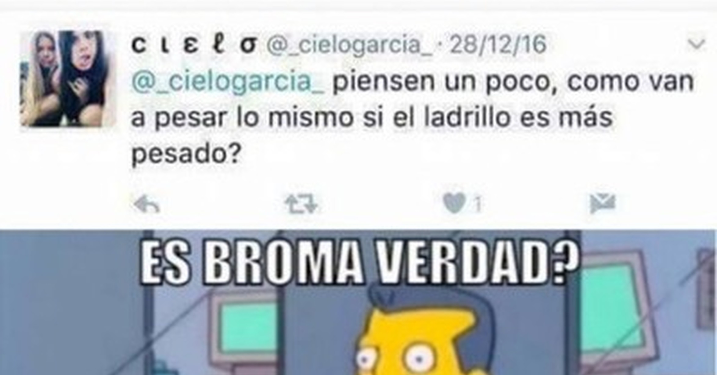 Cunto Cabrn O Est Bromeando O No Tiene Cerebro Cunto Cabrn O Est Bromeando O No Tiene Cerebro