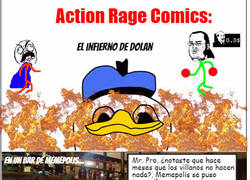 Enlace a Action Rage Comics: Dolan's Hell
