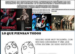 Enlace a Diferentes formas de tomarse la noticia al estreno de una película de superhéroes