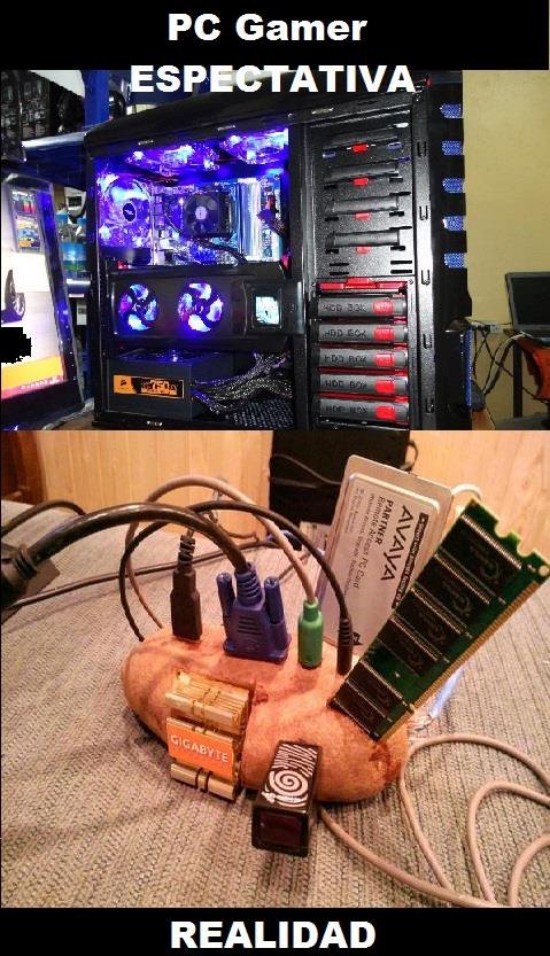 Meme_otros - Cuando haces tu primer PC gamer
