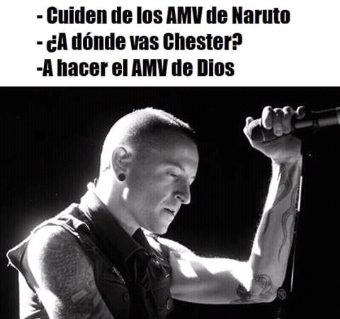 AMV,AMV= Anime musica video por si preguntan,Chester Bennington,en honor a èl,Linkin Park,muerte,musica,Rock