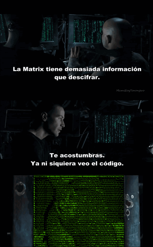 Meme_otros - Mensajes ocultos en Matrix