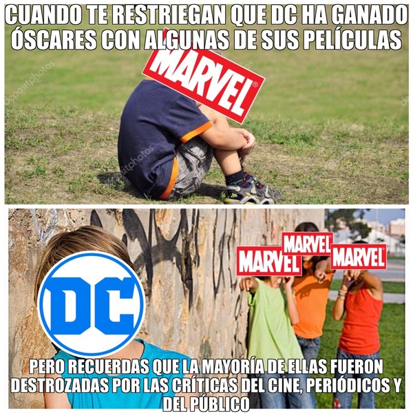 Meme_otros - Marvel no le tiene envidia alguna a DC