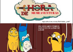 Enlace a Hora de memeaventuras - The floor is lava