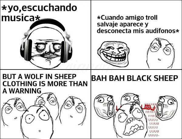 black sheep,Musica,ruido